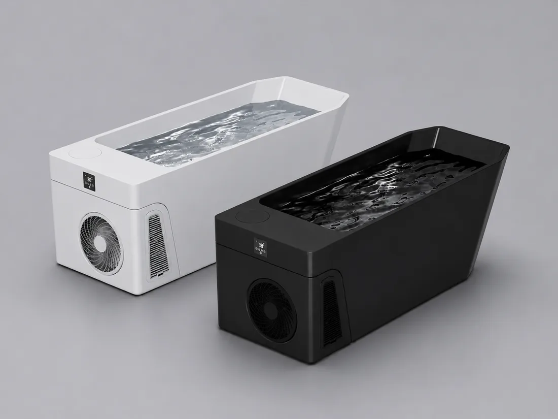 All-In-One ice bath detail