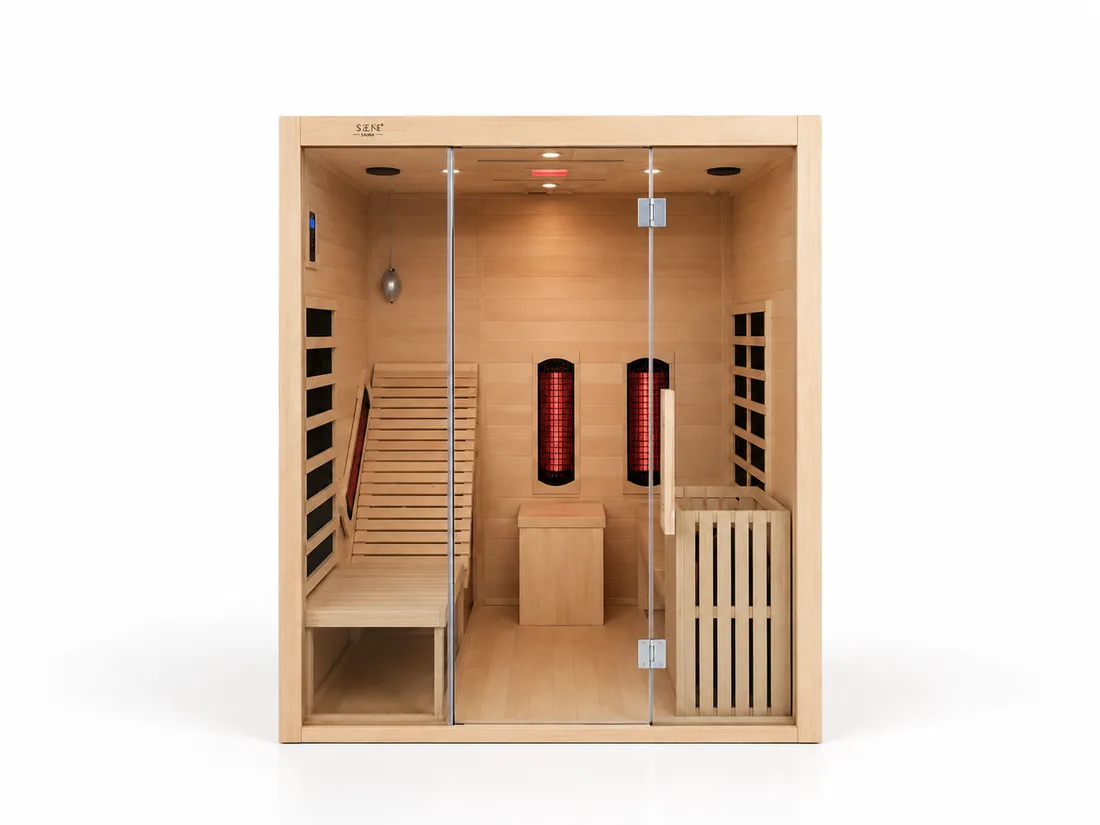 Hemlock sauna