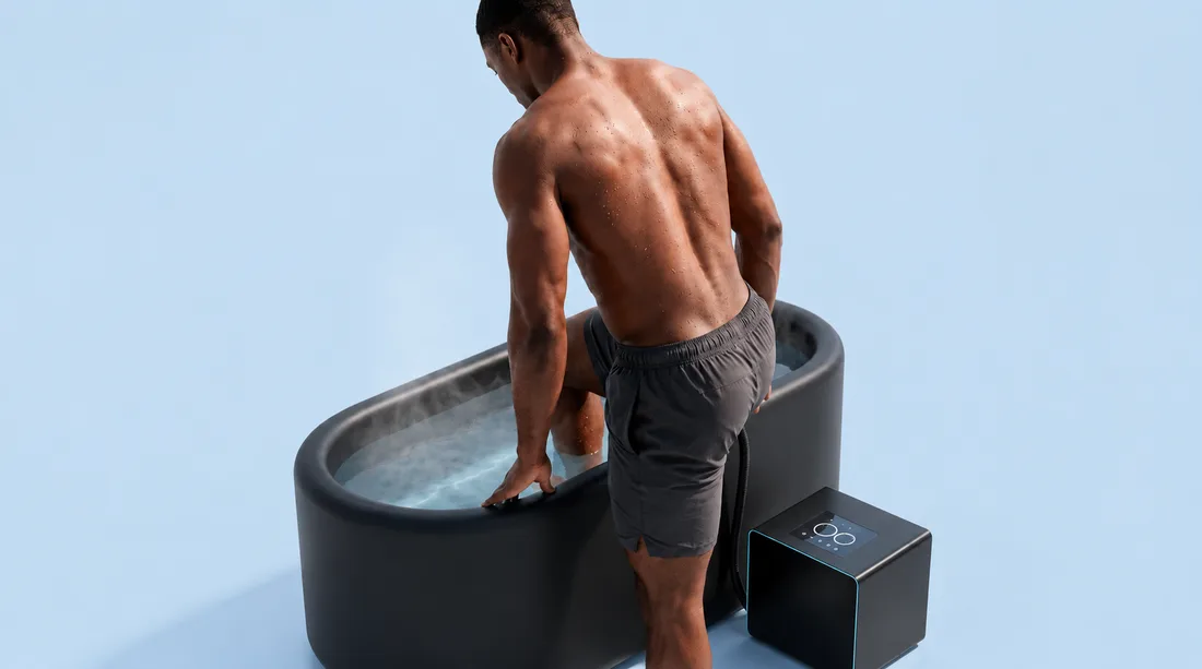 Cool down, then get in