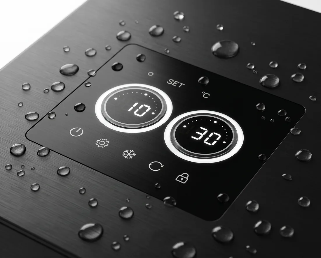 Controller set to 10°C
