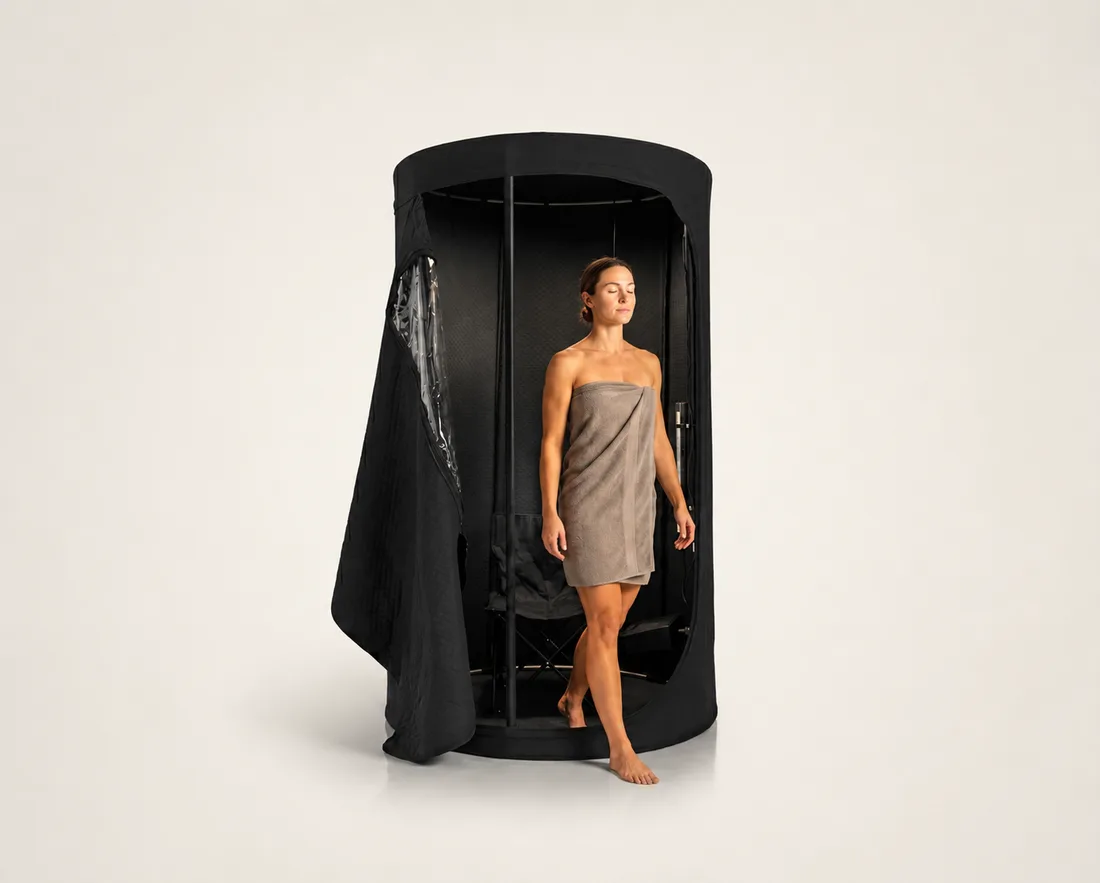 Portable dry-heat sauna