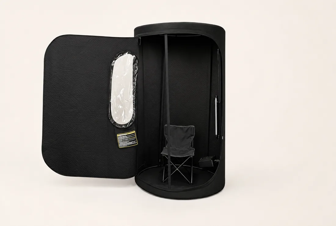 Portable dry-heat sauna