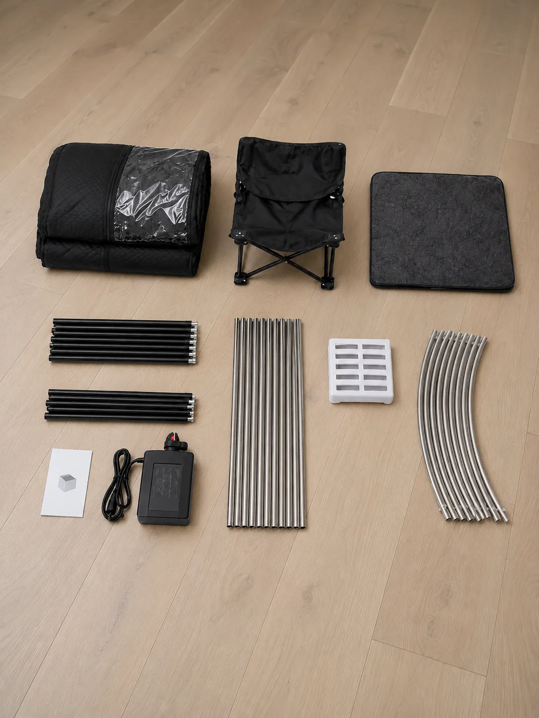 Unbox the sauna