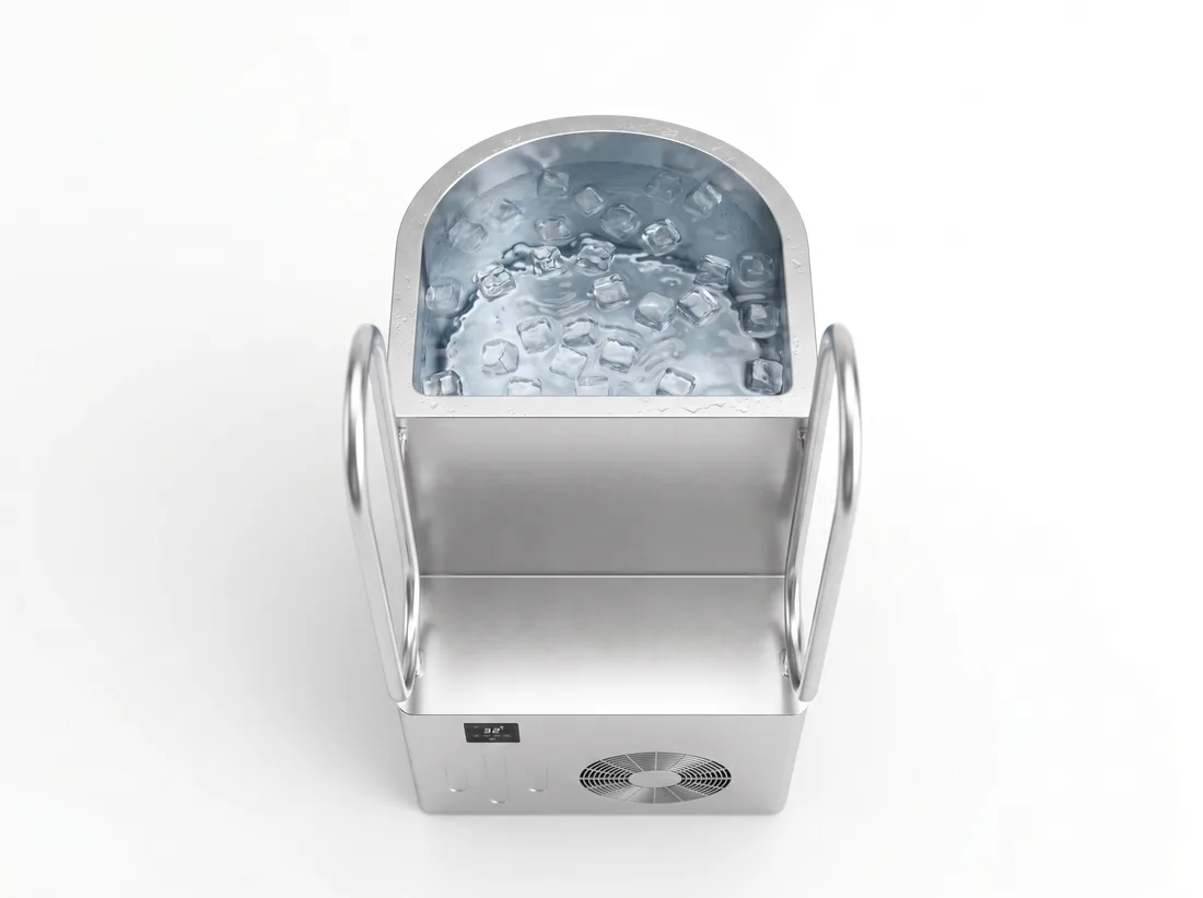 Steel ice bath